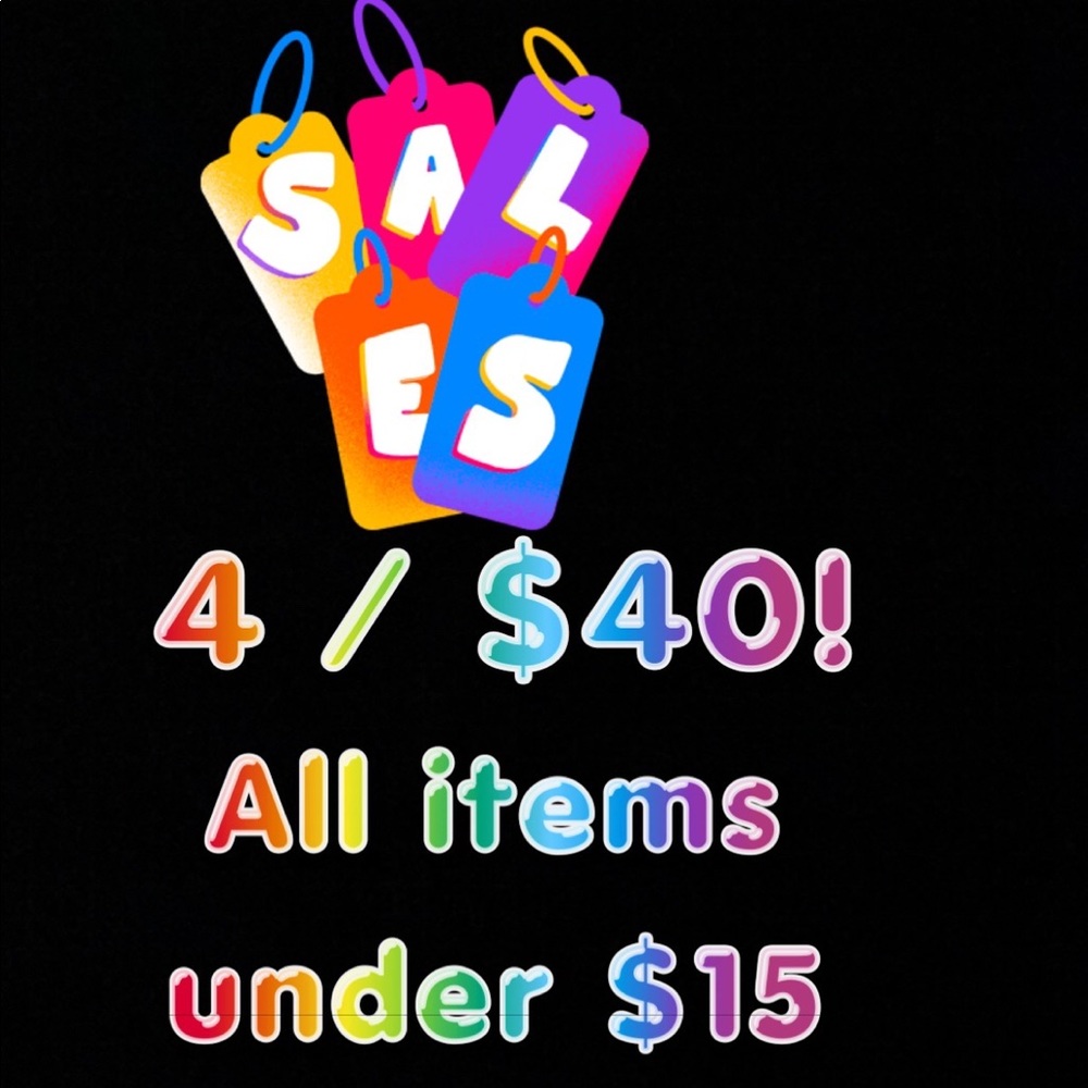 All items under $15!!!